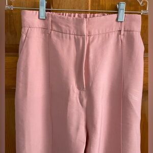 Princess Polly Dusty Pink Size 6 Trouser Pants with Elastic Back